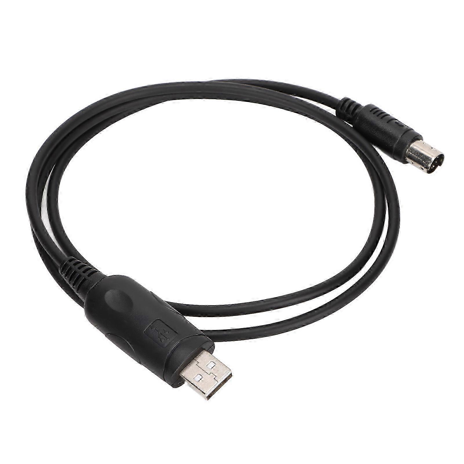 Write Frequency Cable 8 Pin Mini DIN Plug Stable USB Programming Cable for FT100D FT817 FT857 FT897 CT62