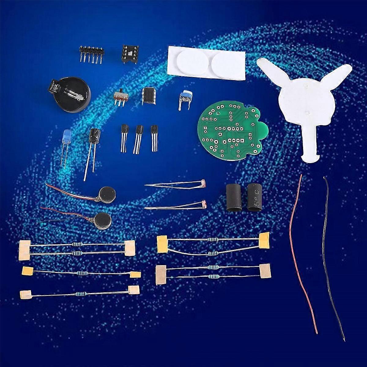 Lysfølsom Firefly mobil robot loddesæt hale vejrtrækning lys sjovt elektronisk fabrikation kredsløbskort modul