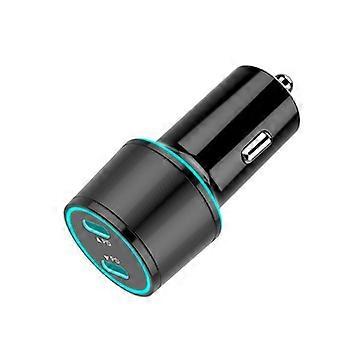 USB C Autoladegerät - 40W Premium Fast Dual PD 3.0 Autoadapter
