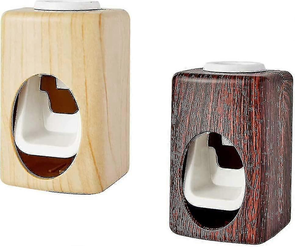 2 Pcs Toothpaste Squeezer Wall Mounted Automatic Toothbrush Holder Toothpaste Dispenser Automatic To