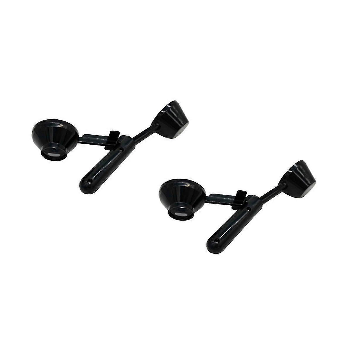 2pcs Coffee Scoop And Funnel For Single- Refillable Capsule 2 Tablespoon Portioned 2 In1 Coffee Sco