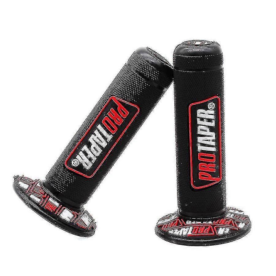 Motorcycle Handle Grips Motocross Protaper Grip Handlebar Dirt Pit Bike 78quot Handlebar Rubber Gel Dual Density Mx Grips