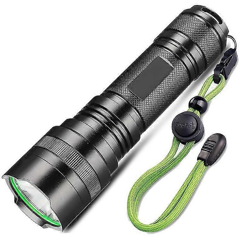 L6-xpe Strong Light Long-range Rechargeable 26650 Battery Flashlight