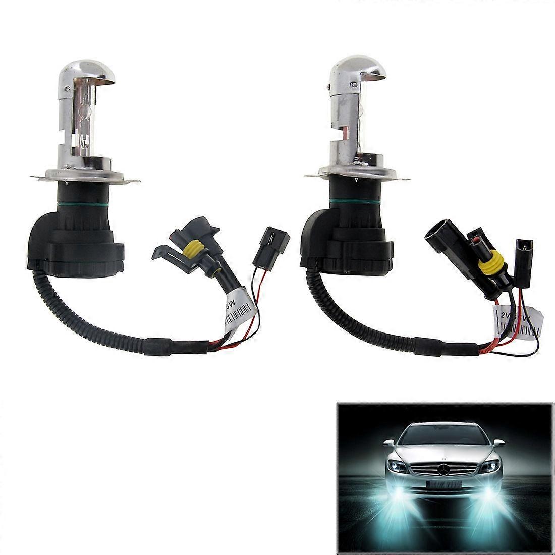 DC12V 35W H4-3 Waterproof HID Xenon Light Pack of 2