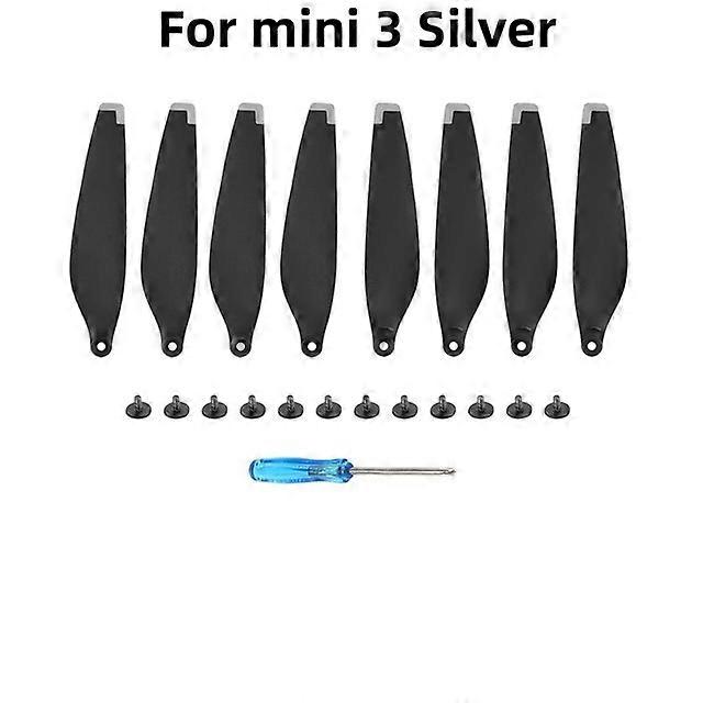 8pcs/set Propellers Blade for Dji Mini 3pro /mini 3 Drone AccessoriesRemote Control Toy Accessories