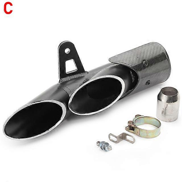 78mm Caliber Universal Modified Motorcycle Porous Outlet Exhaust Muffler Pipe For R1 R6 R15 FZ1 MT09 Racing Escape Moto Silencer