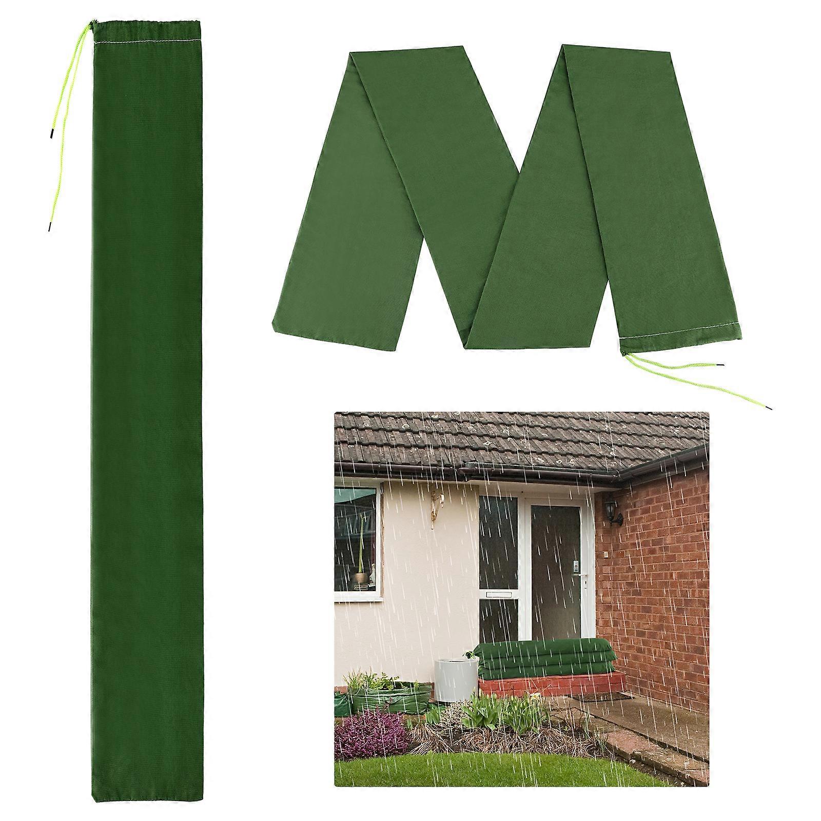 Leerer Hochwasserschutz Sandsack Elastisches Band Design Dicker Canvas Sandsack Hohe Flexibilität
