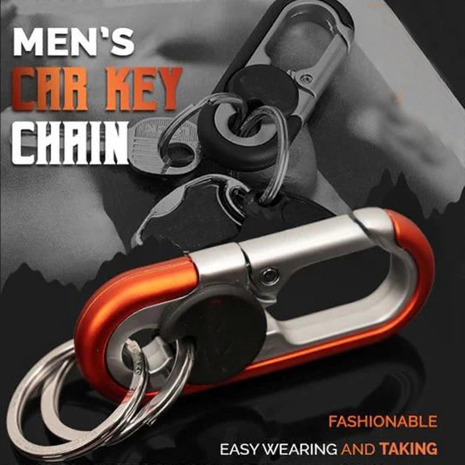 Key chains Men's Fashion Key Chain Metal Key Ring Car Styling Car ...