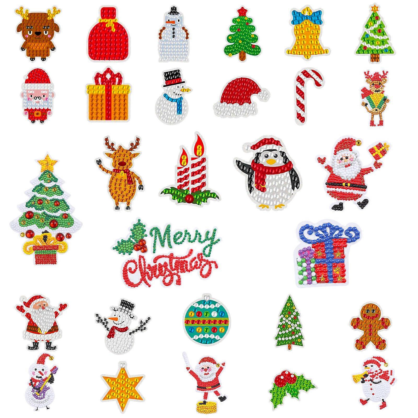 Christmas Diamond Painting Stickers