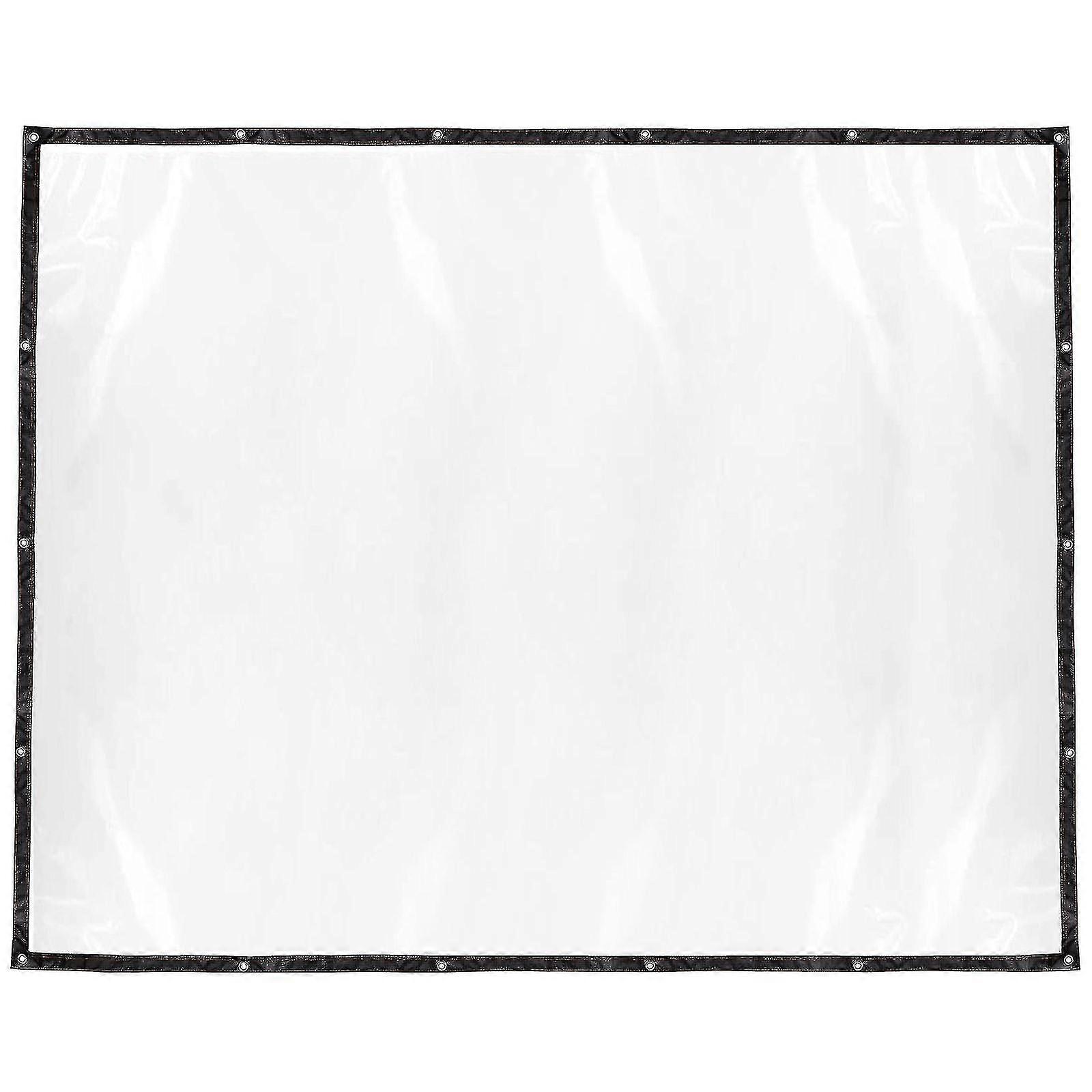 Waterproof Clear Tarpaulin Tarp With Grommets Duty Pe Patio Plant Cover