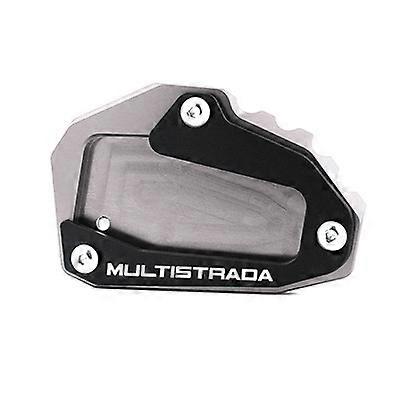 CNC Kickstand Foot Side Stand Extension Pad Support Plate For DUCATI Multistrada 950 1100 1200 1200S 1200GT 1260 Accessories