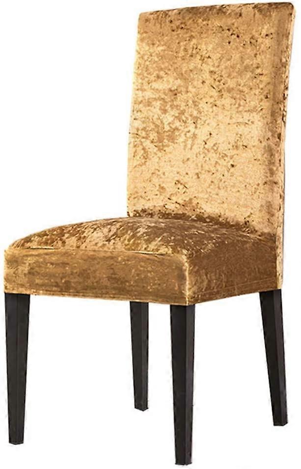 2ks tlustý sametový potah židle jídelní židle Slipcover elastický strečový kryt židle