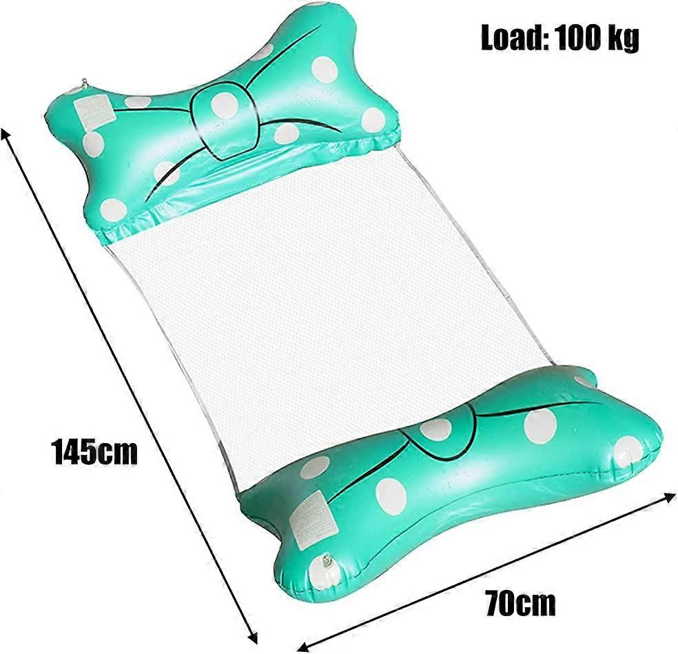 Water Hammock, Inflatable Hammock Swimming Pool Float Hammock Inflatable Water Hammock