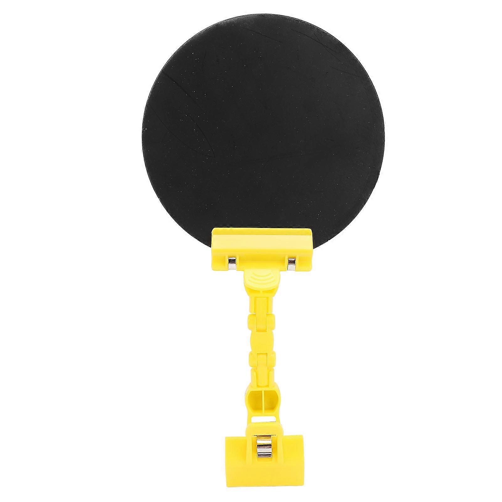 Welding Blackout Panel 16cm Diameter Round Shape Yellow Bracket Auto Shifting Clip On Welding Panel