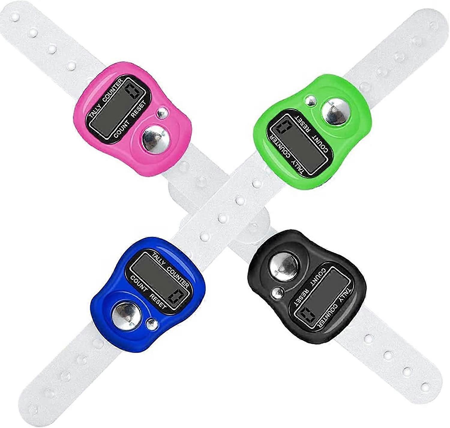 Electronic Finger Counter,5 Digit LCD Electronic Digital Display Finger Hand Tally Counter Counting for Golf,Goods Counting,Lap & Knitting