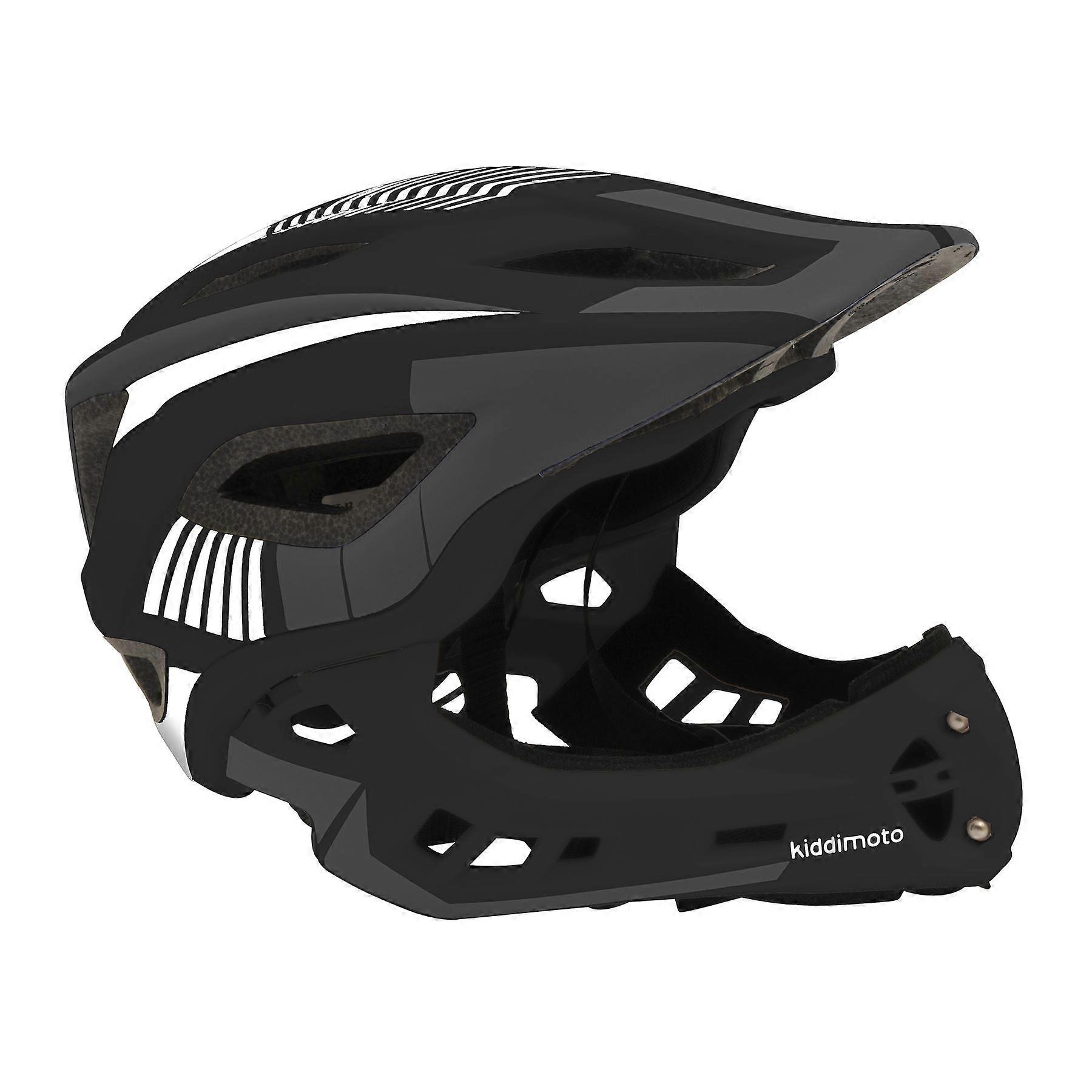 Kiddimoto IKON Full Face Helmet-Black