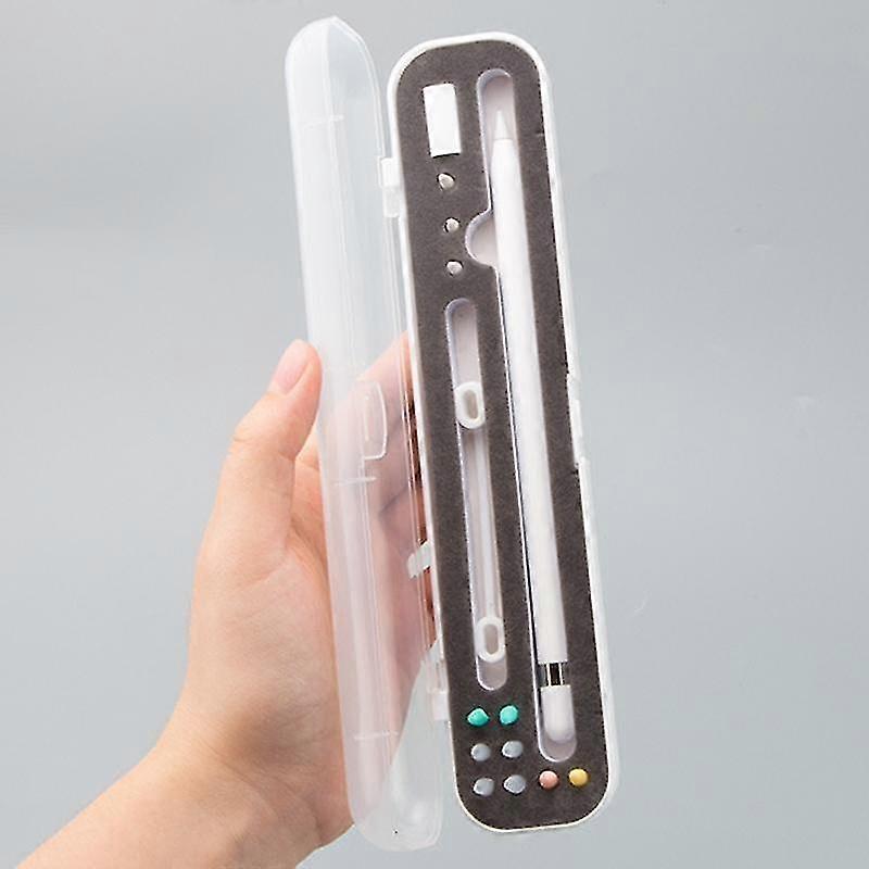 For Apple Pencil 1 / 2 8mm Multi-function Handwriting Pen Protective Case Touchpen Storage Box