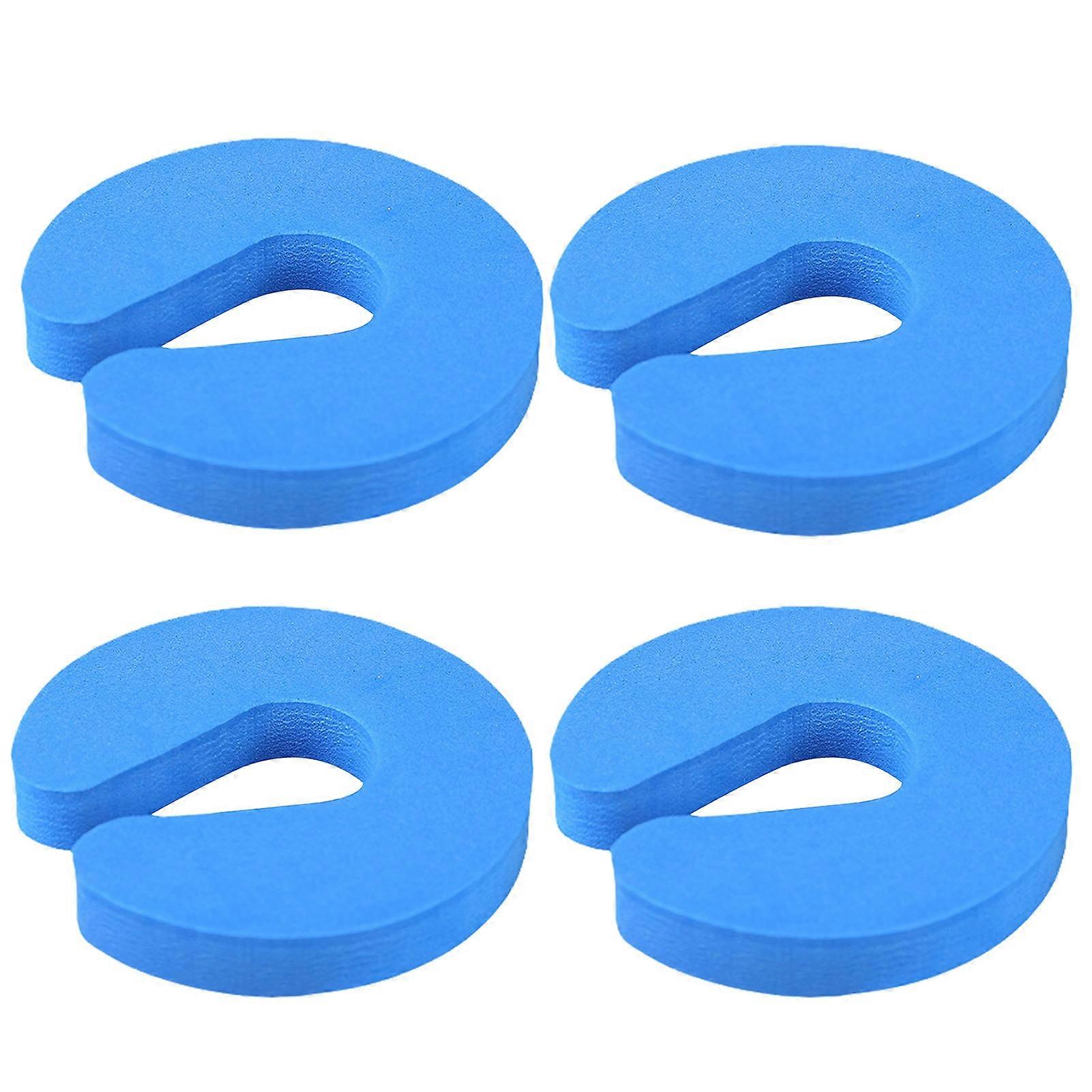 4Pcs Household Door Buffer High Elasticity Not Easy to Fall Home Improvement Protection Safe Stopper for Protecting Children QinHai