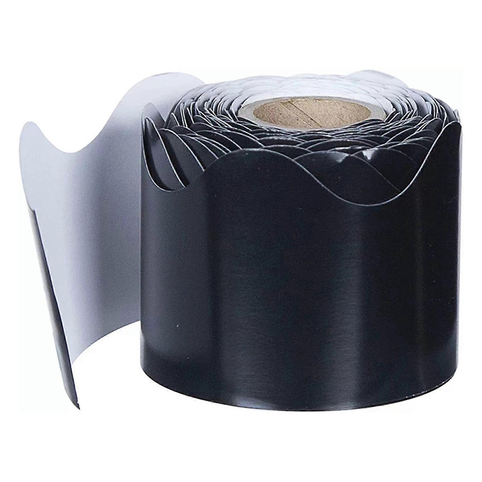 1 Roll Bulletin Board Border Trim Smooth Surface Wavy Edge Design Crafting Borders for School Decor QingHai