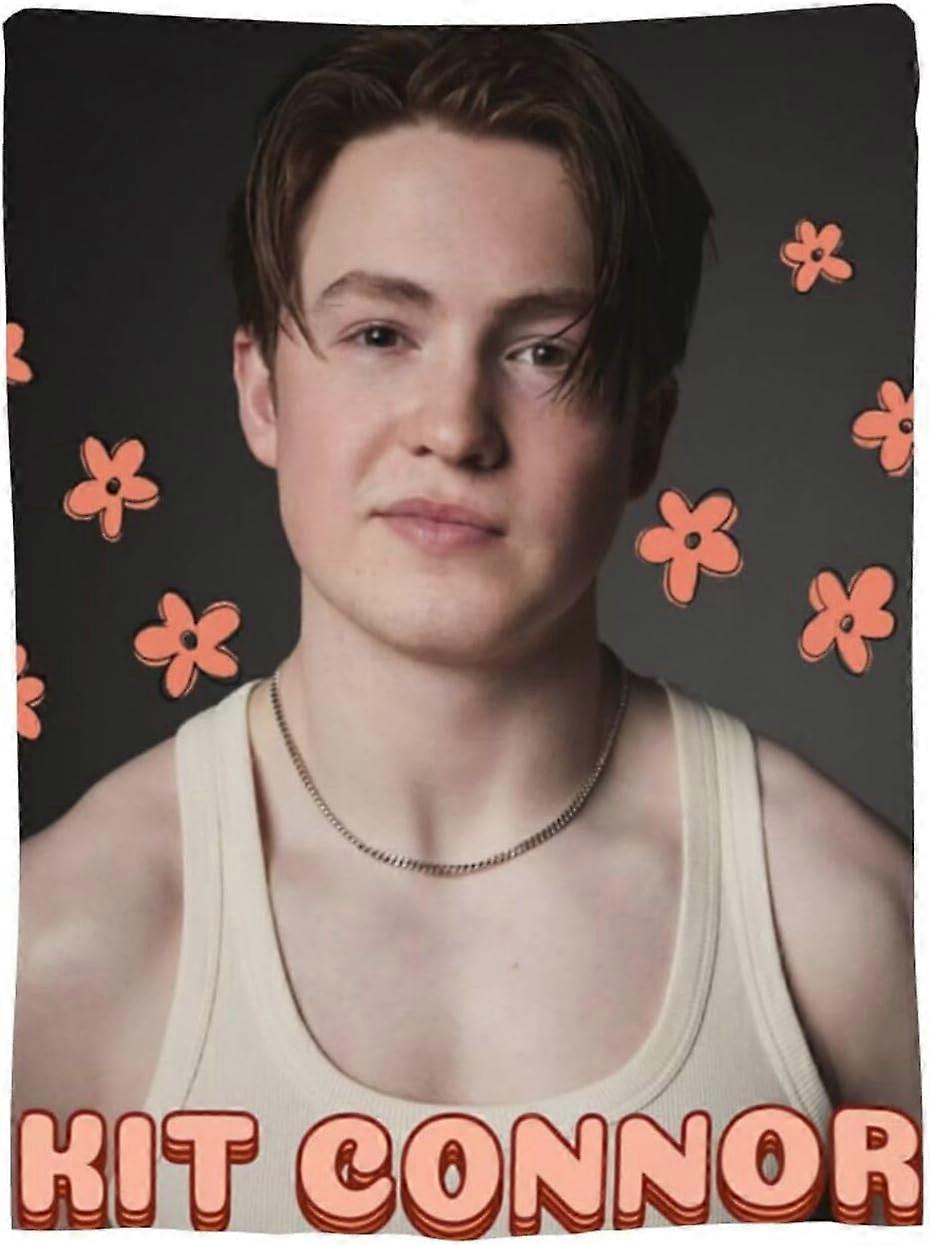 Kit Music Connor Blanket Fluffy Soft and Warm Blankets Plush Fuzzy Bedroom Living Room
