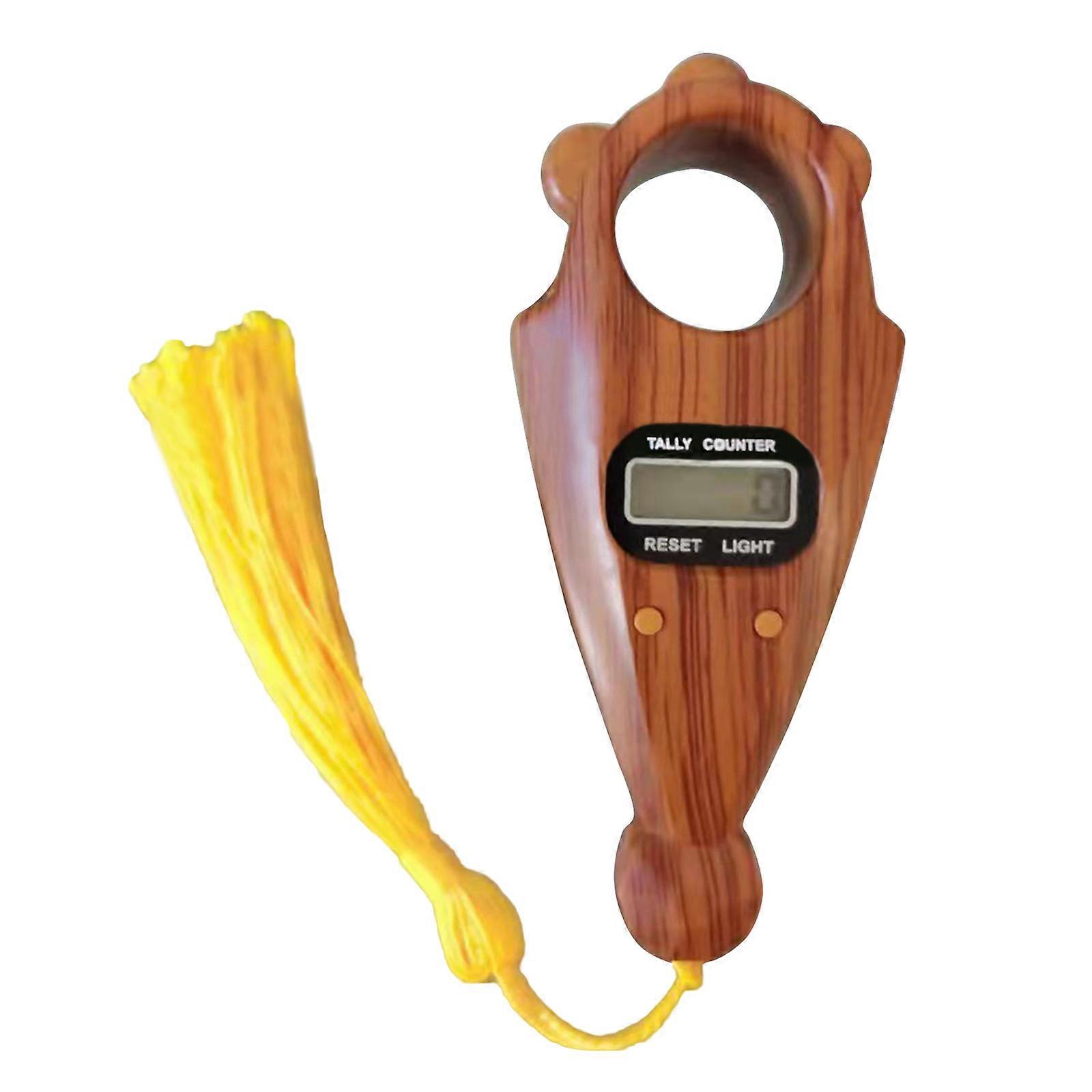 Portable Handheld Digital Beads Counter with Backlight Manual Reset Finger Toy