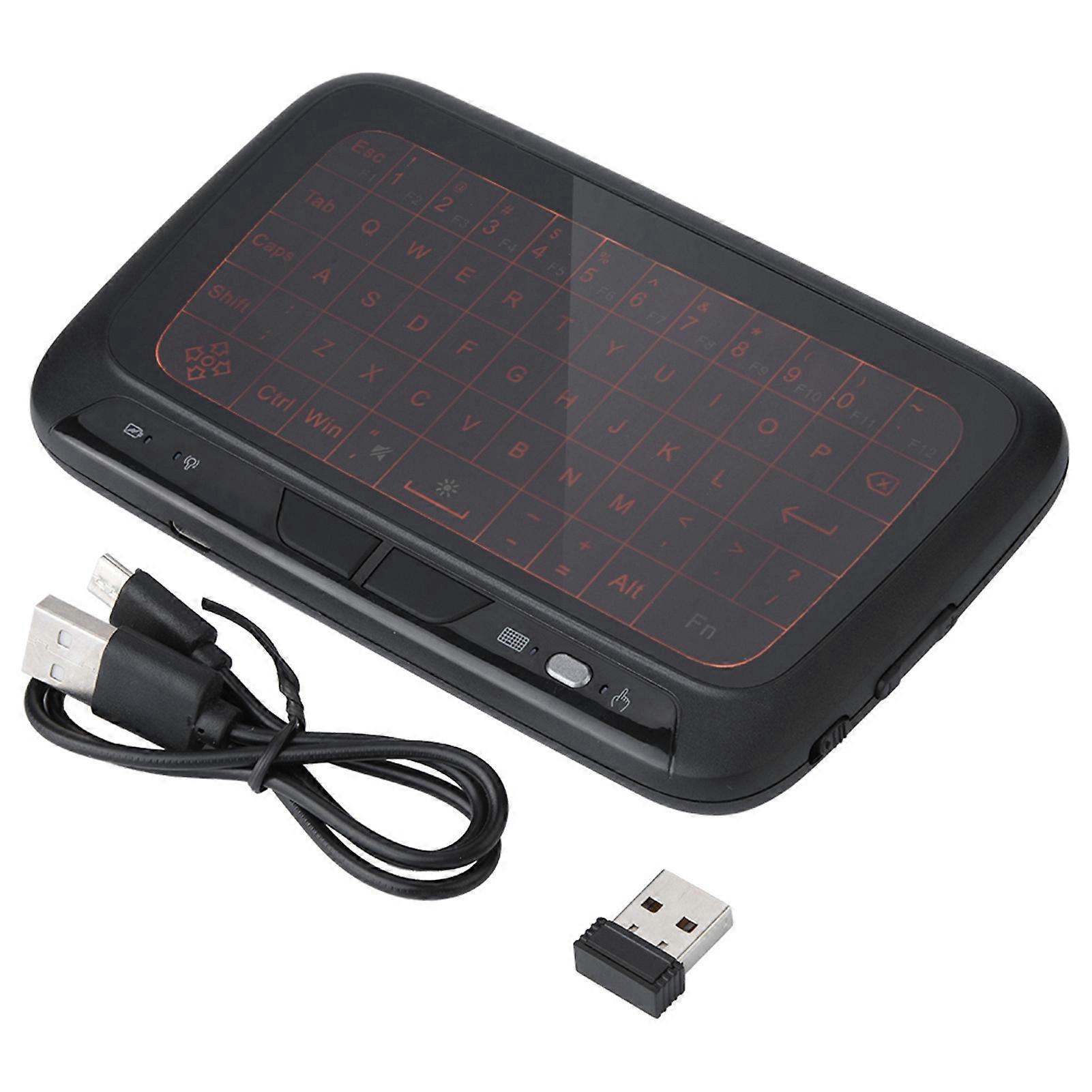 2.4G Mini Wireless Backlit Keyboard Remote Control for TV Box PC