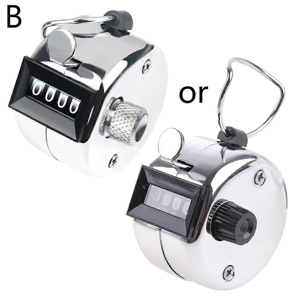  Handheld Tally Counter Mini Mechanical Digital Golf Clicker Manual Counting Max.9999 Counter Hand Click Golf Clicker