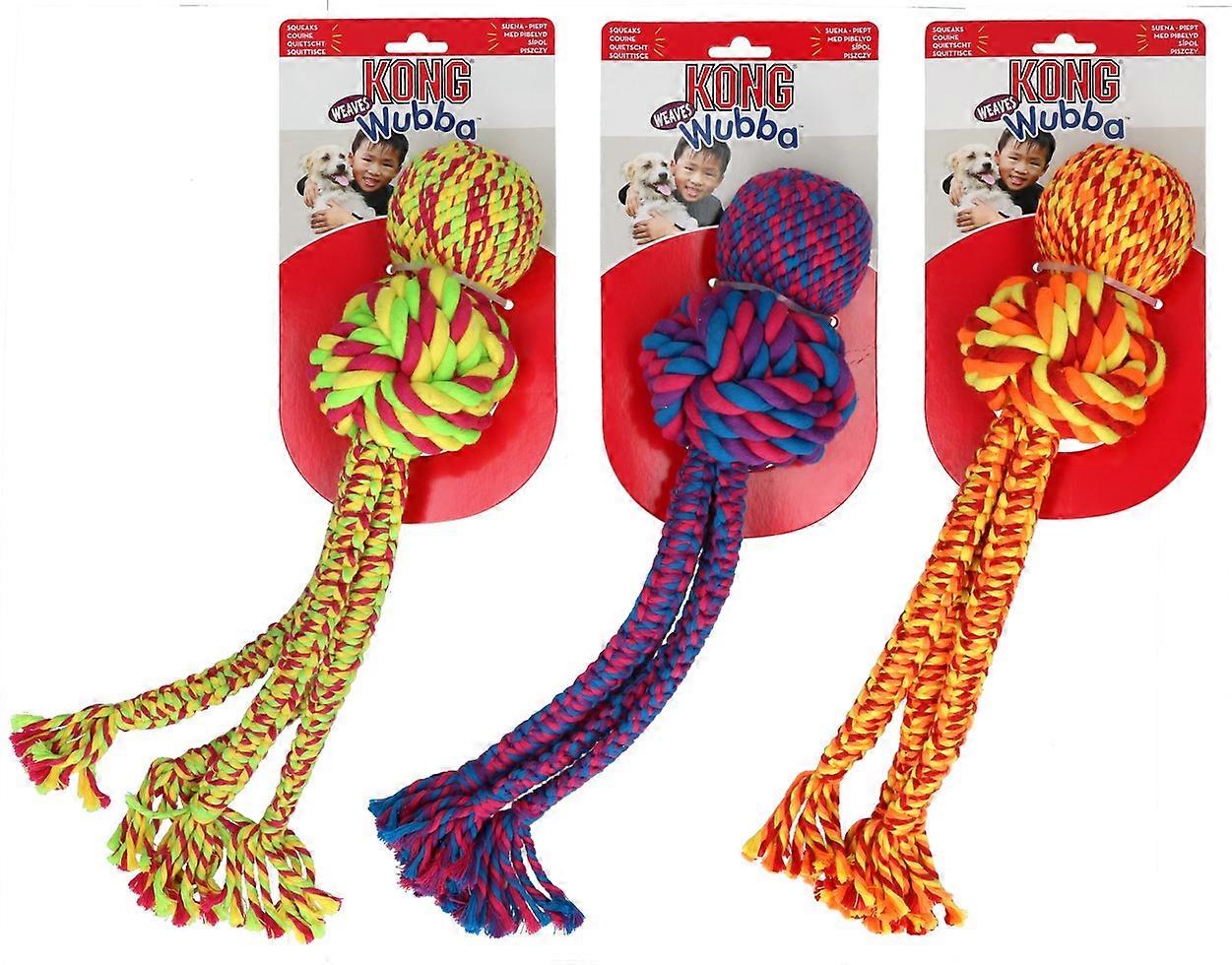 KONG Wubba Weaver with Rope Ass. XL