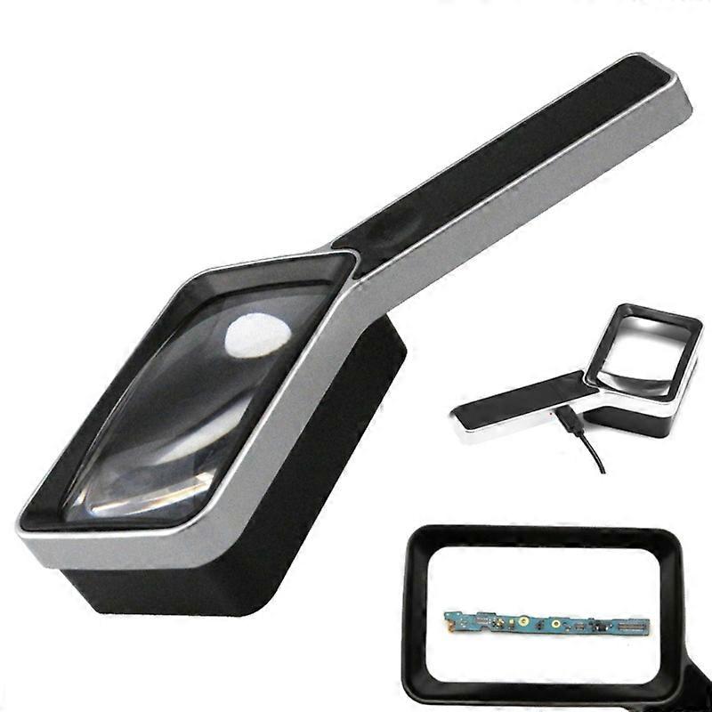 Touch Type 10X Portable Magnifier