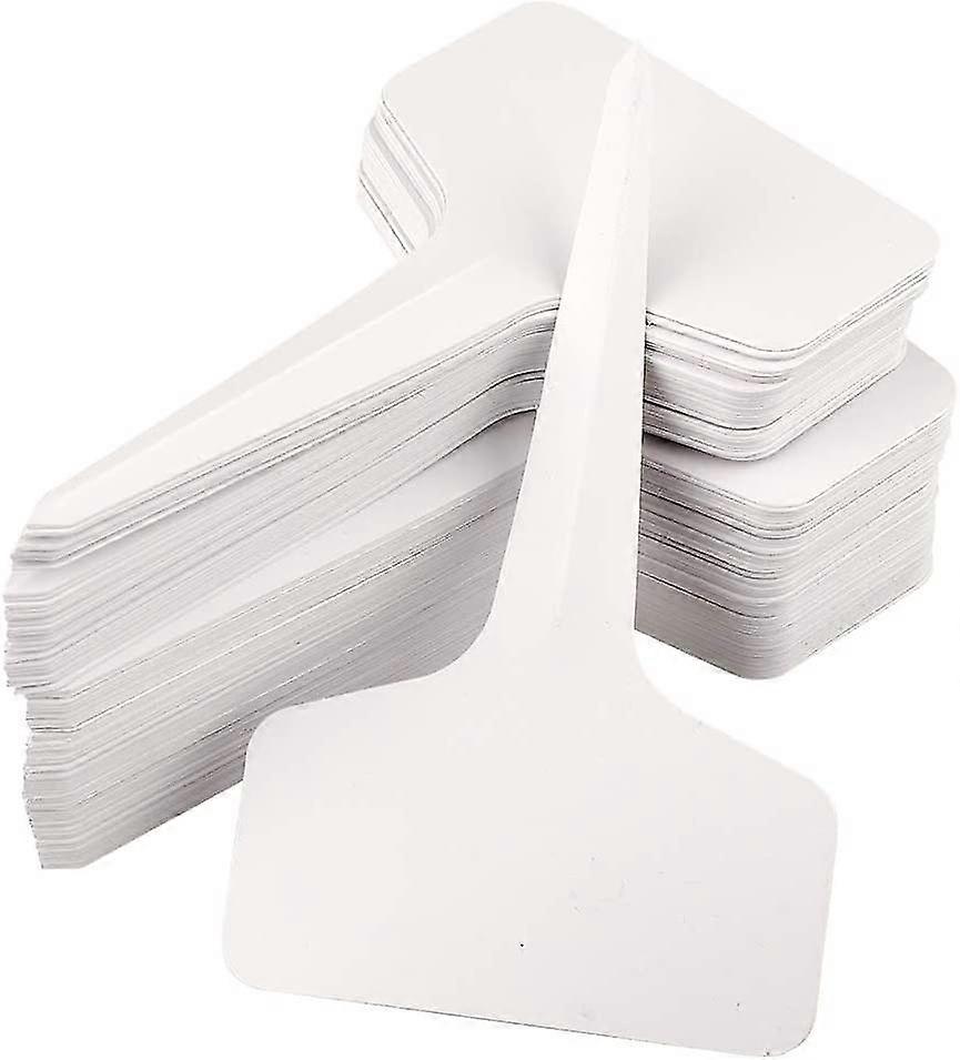 Pack Of 100 Plastic Waterproof T-Shaped Ground Tags
