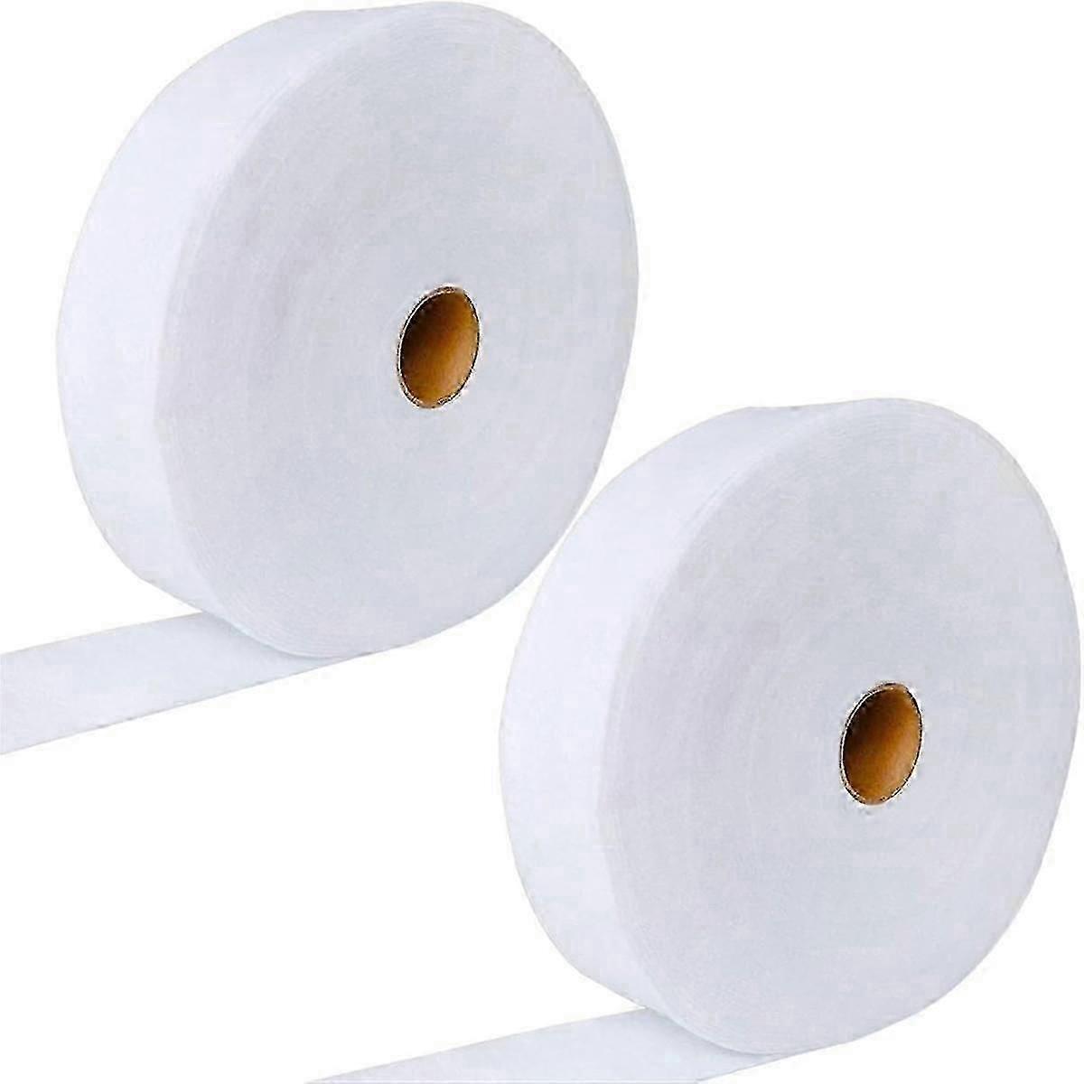 2Roll Jelly Roll Batting Strip 2 1/4In Βαμβάκι Blend Fleece Batting σε ρολό Total 70Yard για ζελέ