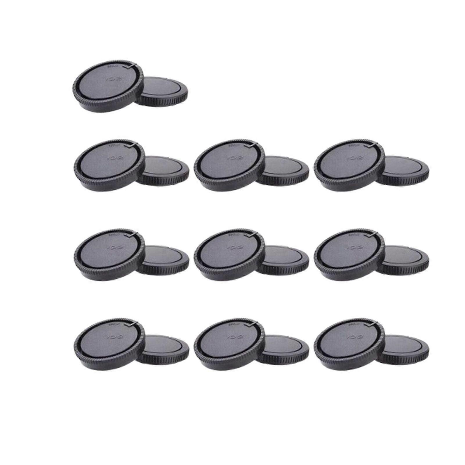 10PCS elülső test és hátsó lencsesapka fedél Sony Alpha A bajonettes AF DSLR fényképezőgéphez tétel