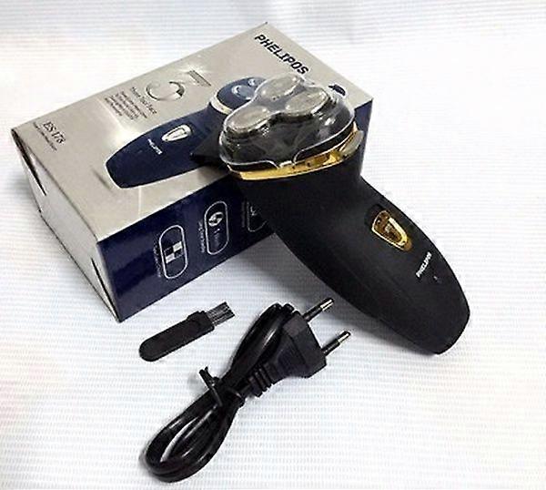 Three head rechargeable electric shaver