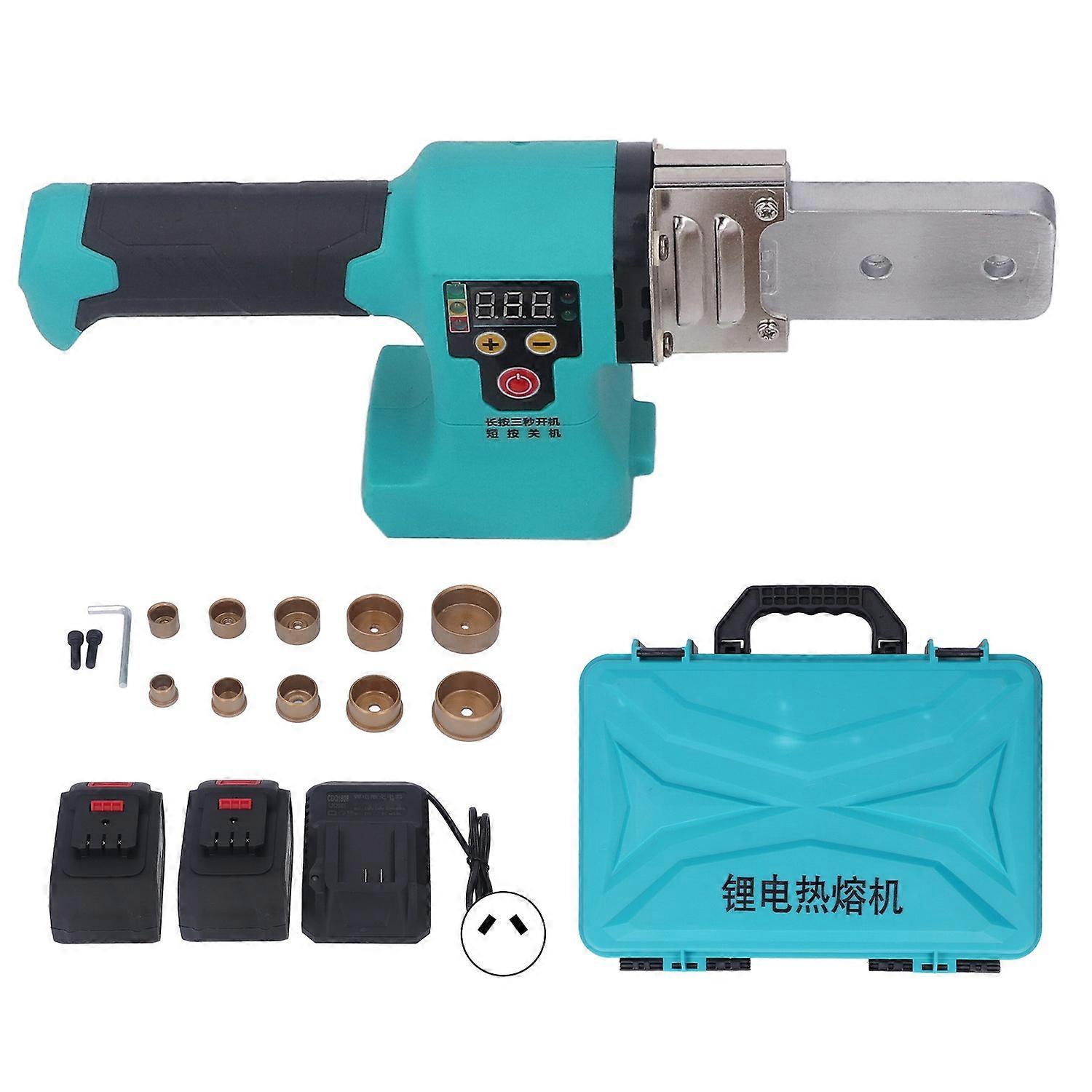 PPR Pipe Welding Machine Temperature Adjustable Anti Scald Water Pipe Welder 110‑240V AU Plug
