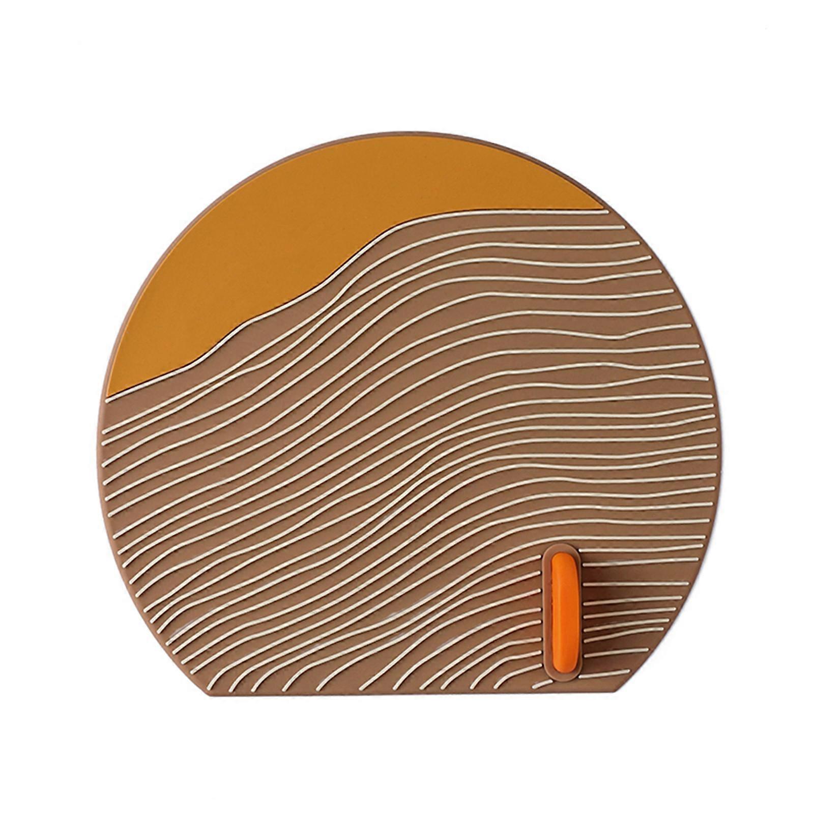 غطاء استنزاف ناعم PVC الإبداعي لحمام المطبخ