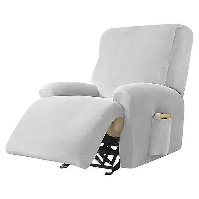Velvet Fabric Recliner Chair Cover Lazy Boy Relax Reclining Sofa Cover Elastic Armchair Cover For Living Room Home