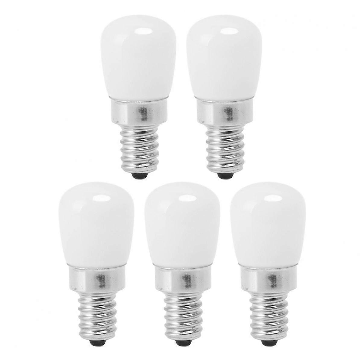 5Pcs LED Refrigerator Light Bulb Fridge Lamp E12 for Freezer Home Lighting