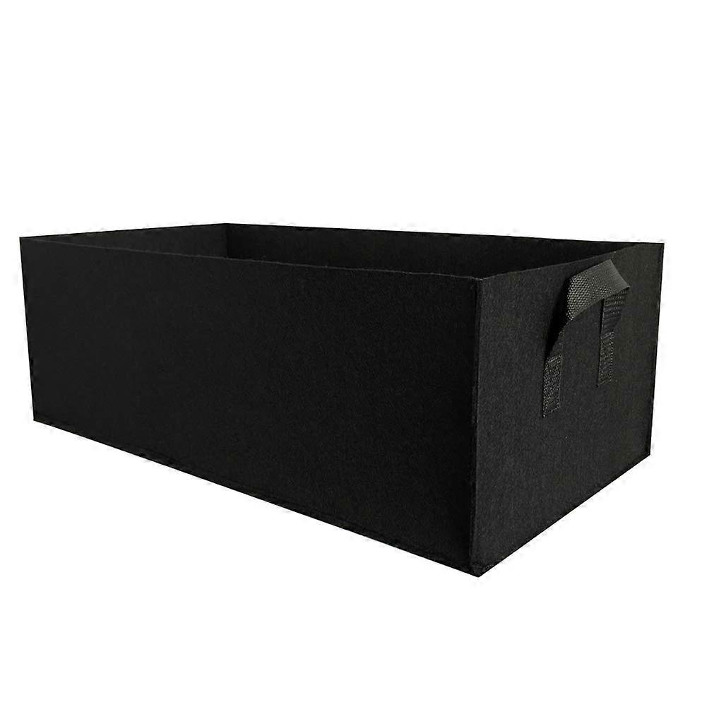2-Piece Rectangular Planting Bag with Handle, Suitable for Indoor and Outdoor Vegetable and Flower Planting