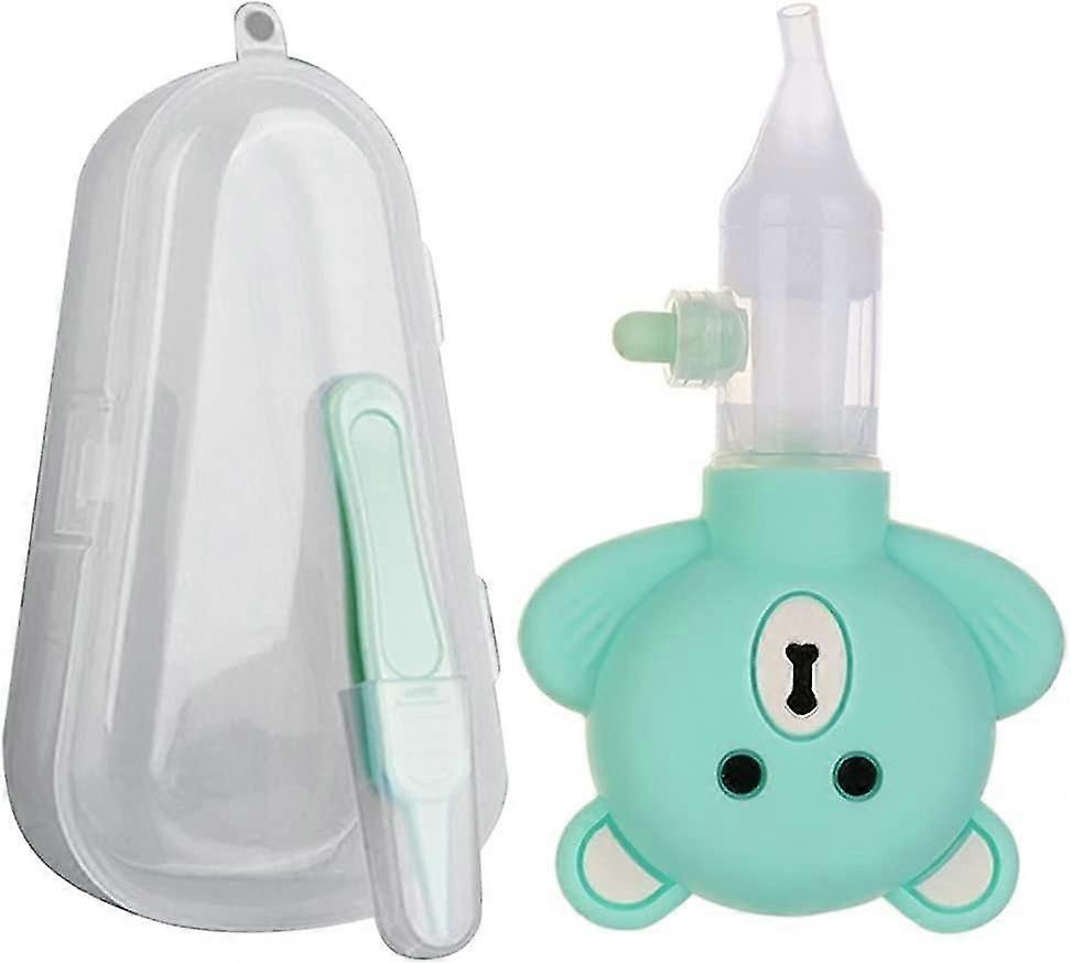 赤ちゃん鼻吸引器、赤ちゃん鼻吸盤クリーナー洗濯可能で再利用可能な耳鼻鼻吸引器