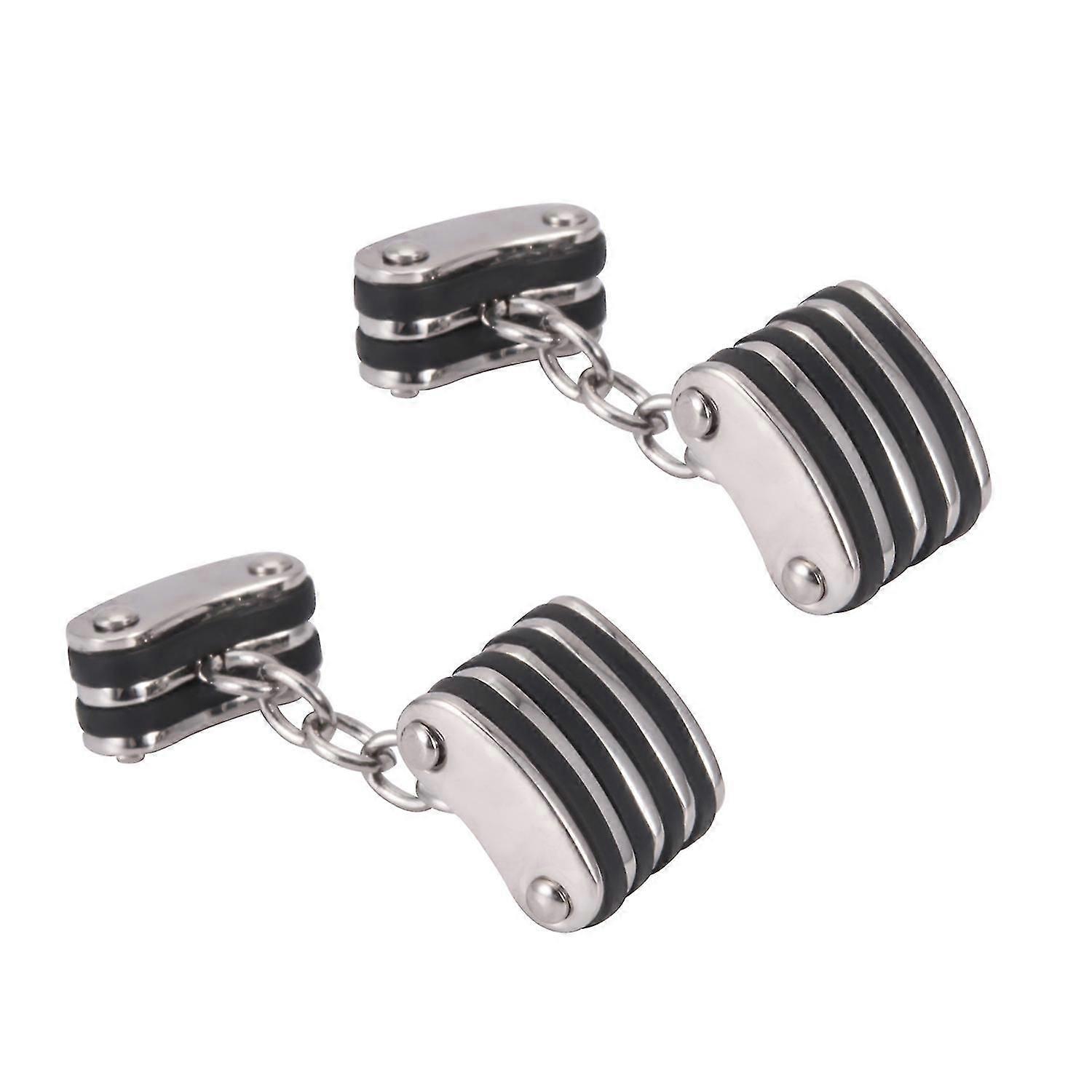 Mansjettknapper i rustfritt stål for voksne