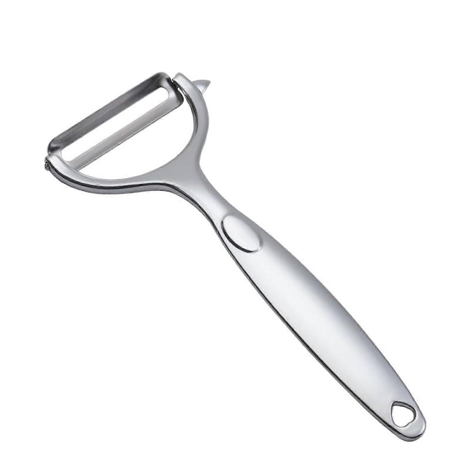Stainless steel vegetable peelers y-shaped with non-slip handle sharp blade