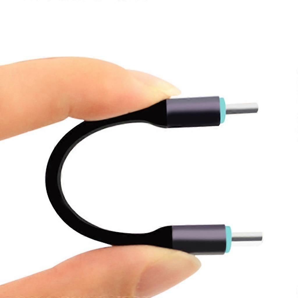 Short TypeC to UsbC Cable USB3.2 Fast Charging, 20Gbps Data Transfer Durable