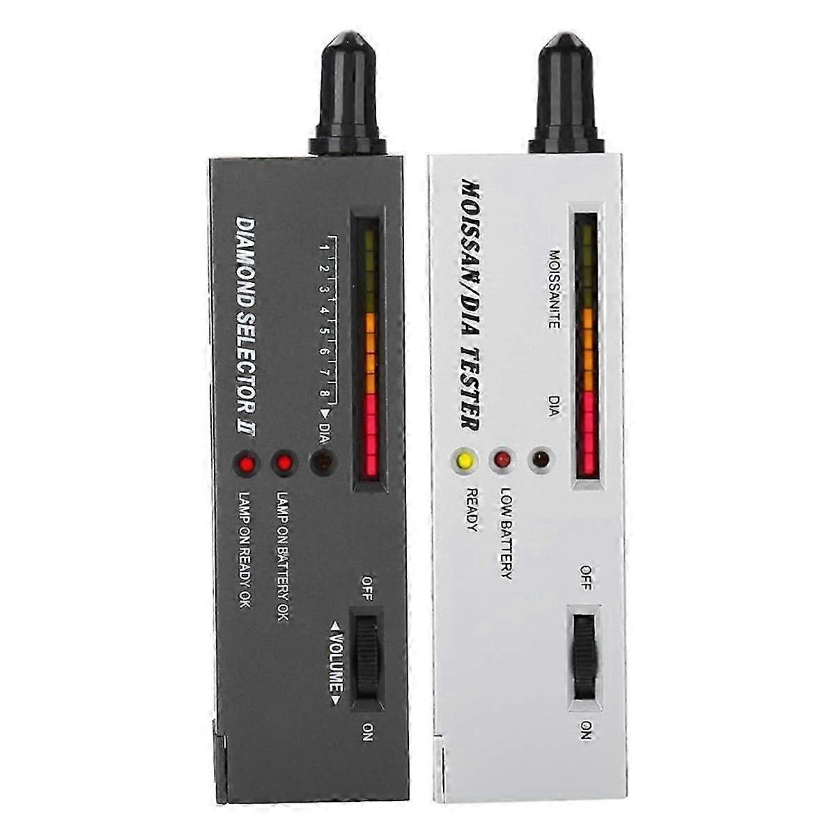 Diamond Testing Tool Set, Professional Jewelry Diamond Selector II Moissanite Tester Portable Diamo