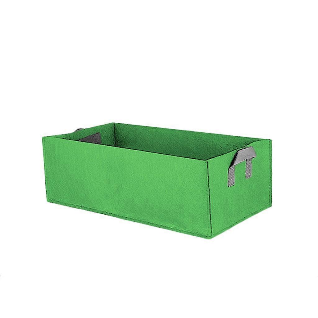 Garden Bed Rectangle Breathable Planting Container Growth Bag Reusable