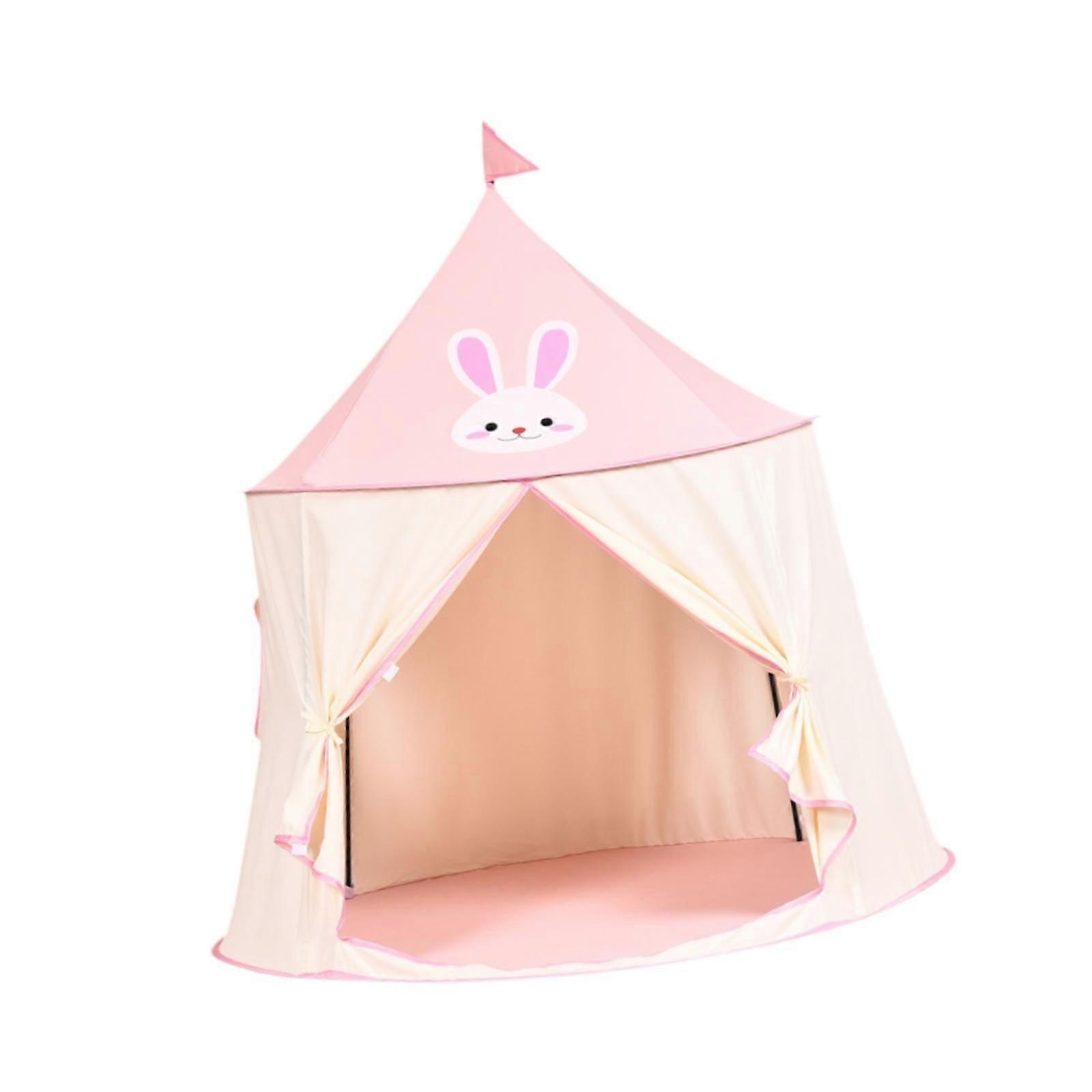 Teepee Castle Princess Castle Playhouse Tent for Playgrounds Carnivals Parks bunny