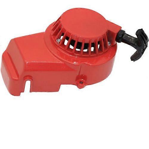 Alloy Start Pull Starter Replacement for 2-Stroke 49cc 47cc Dirt Pocket Bike Mini ATV Red