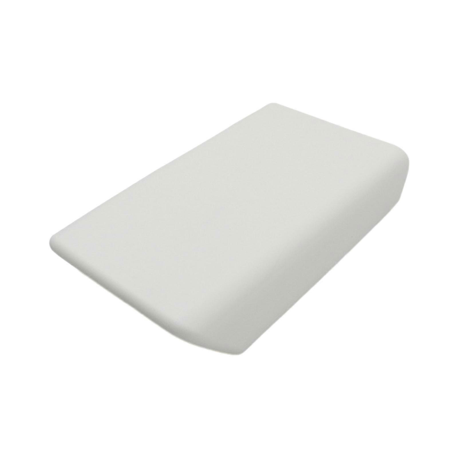 Upgrades Protective TPE Armrest Cover Not Slit Console Protections TPE Console Armrest Protector Portable for Vehicles White