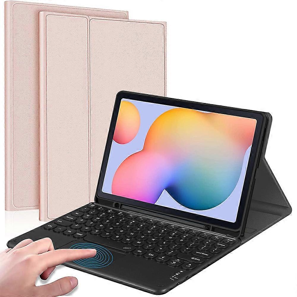 Compatible with Samsung Galaxy Tab A7 10.4 (2020) Detachable Bluetooth-compatible Touchpad Keyboard 