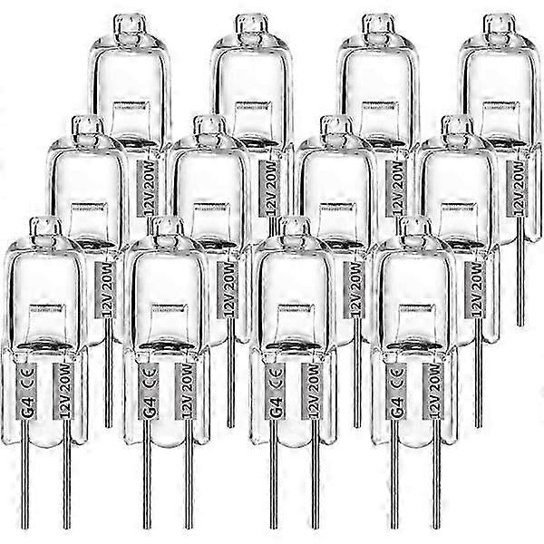 G4 halogen lamps 10W 12V - Warm white