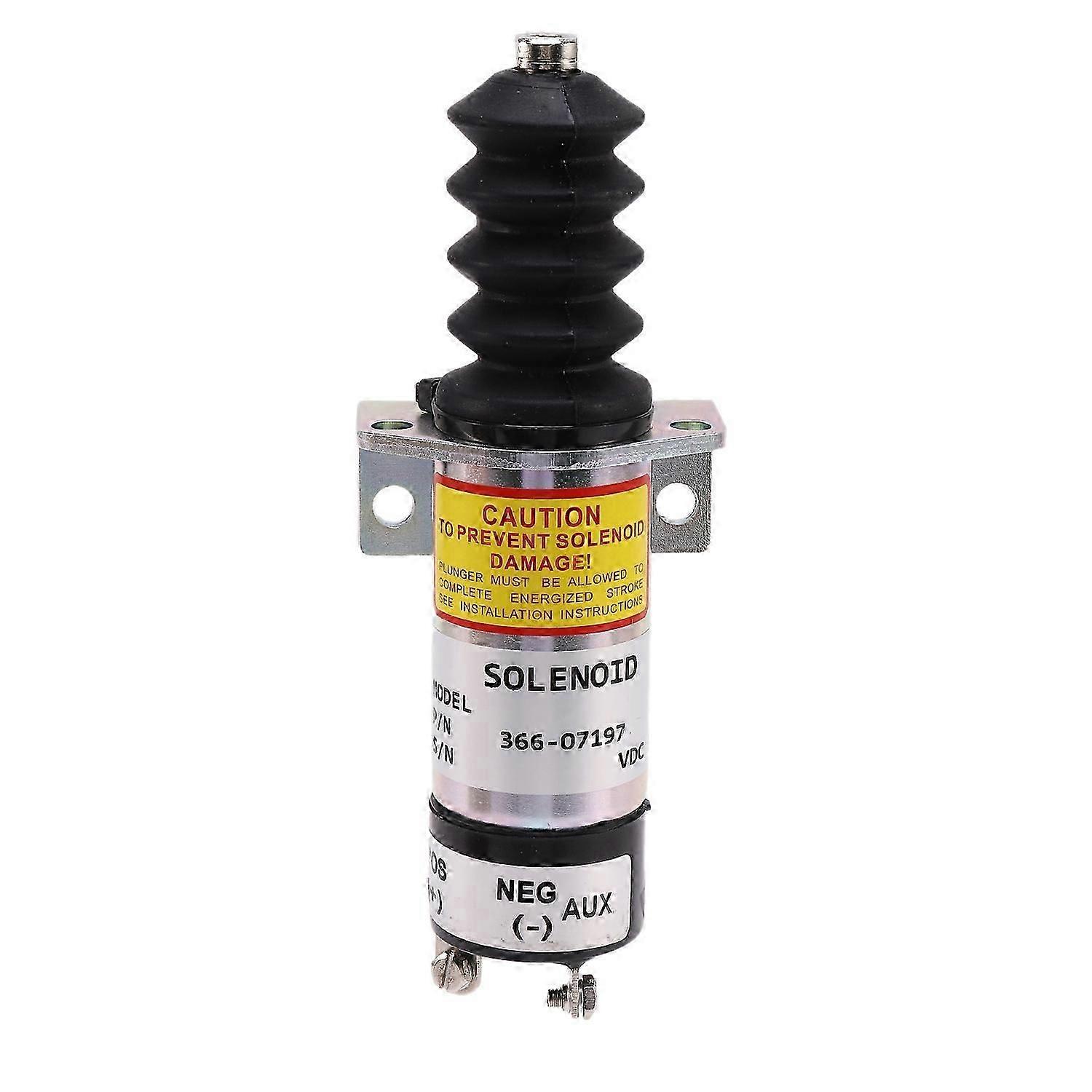 Fuel Cutoff Solenoid Valve Generator Flameout Controller Switch Generator Solenoid Valve 366-07197